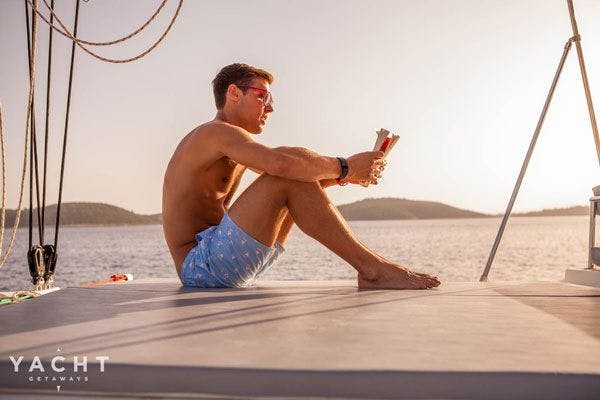 Unforgettable Croatia - Relaxing on deck