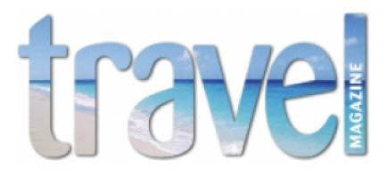 Travel magazine logo