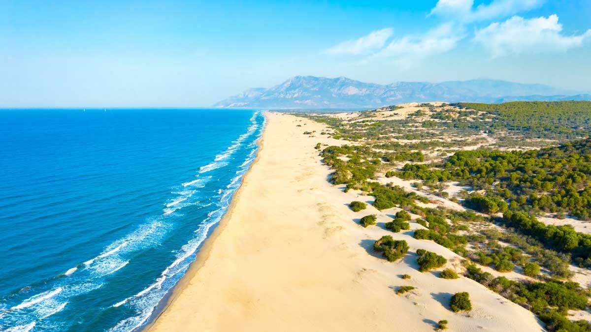 Patara Beach in Turkey