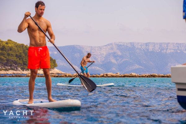 Paddle boarding in Greece - Sailing holiday fun for everyone
