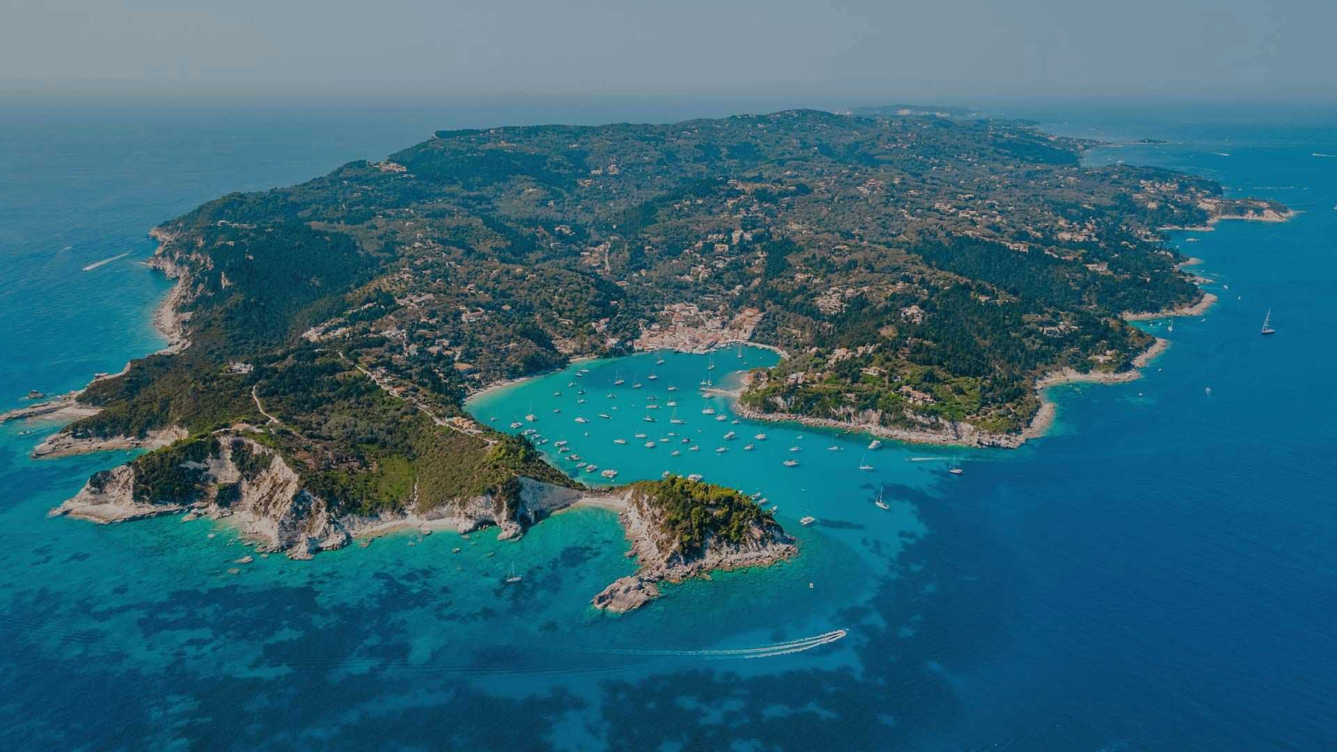 Ionian Islands in Greece